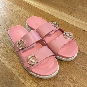 Pink Coach slides